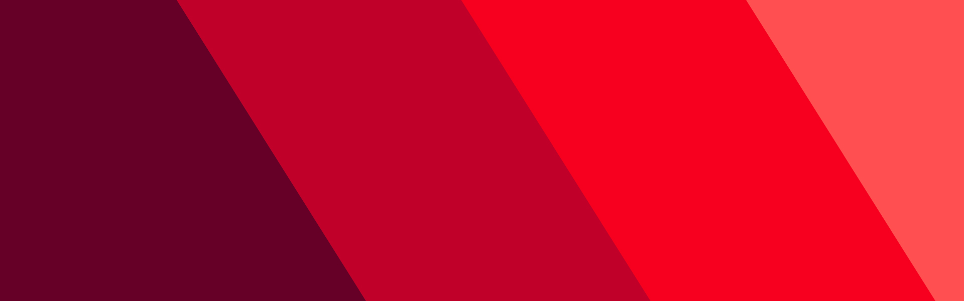 Red color gradient banner.