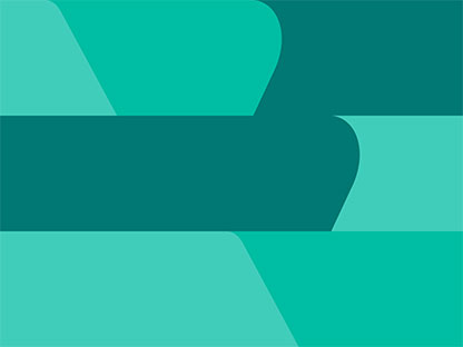 Teal pattern.